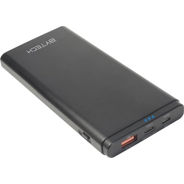 Bytech Bytech BYPB40108BK 4000W Dual USB Power Bank; Black BYPB40108BK